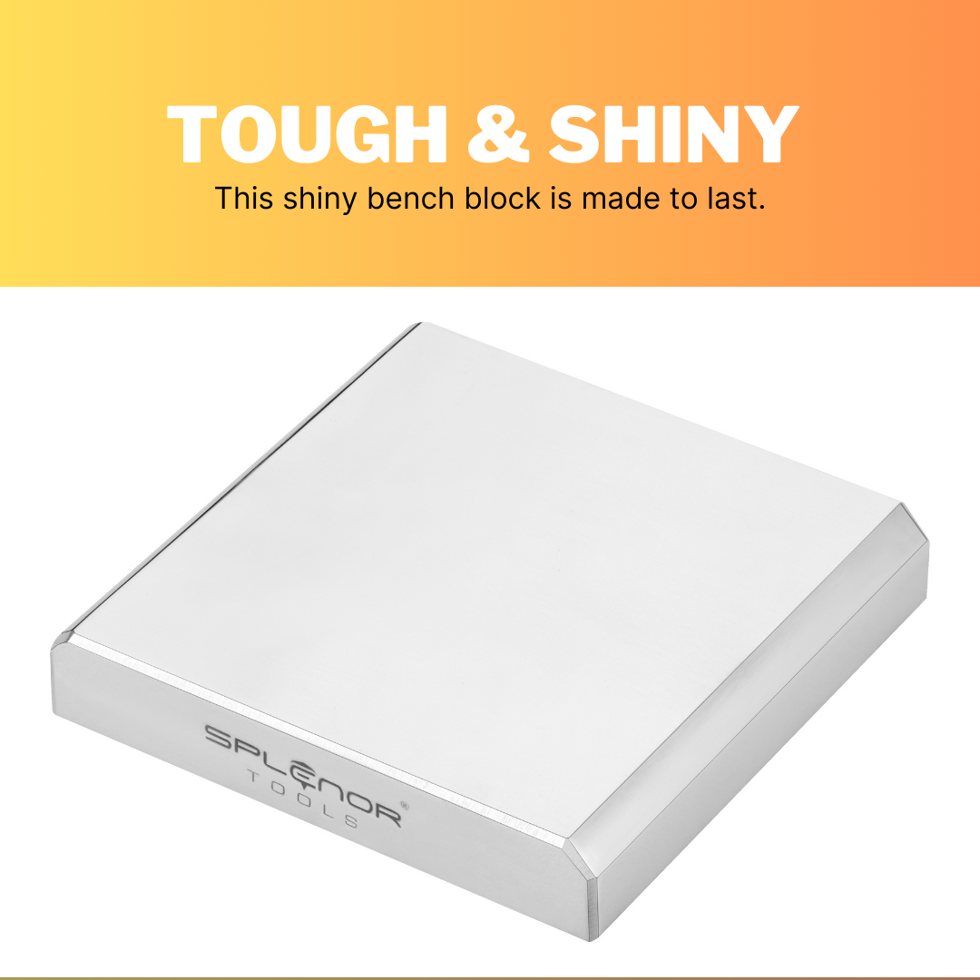Bench block - 4" x 4" x ¾"