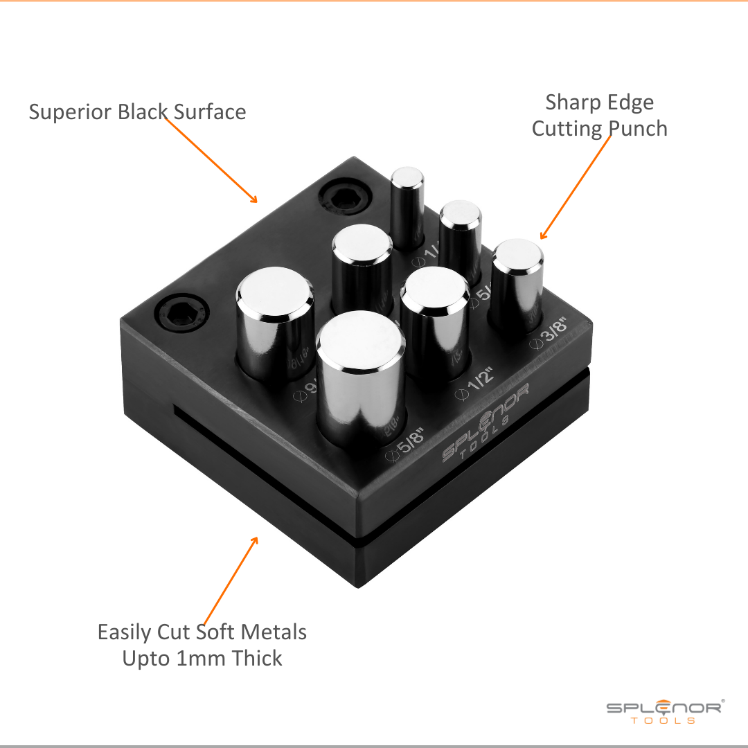 7 round punch disc cutter