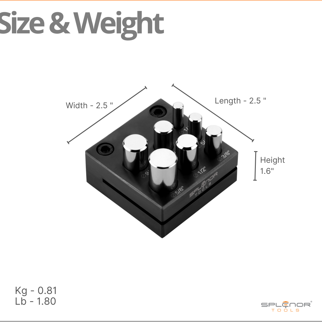 7 round punch disc cutter