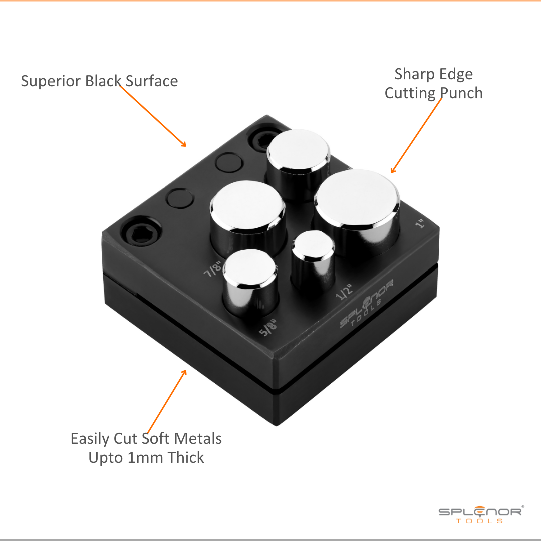 5 round punch disc cutter