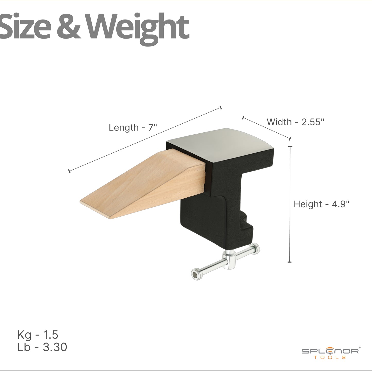 Bench pin and anvil