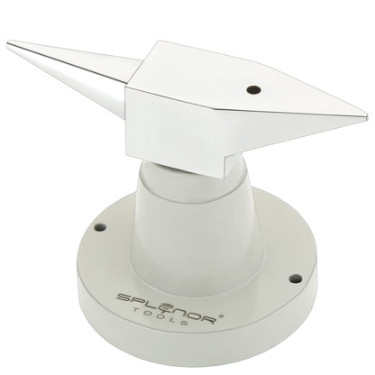 Jewelry stand anvil tool for metal shaping and forming work