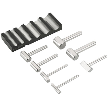 7pcs jewelry hammer for metal forming and shaping