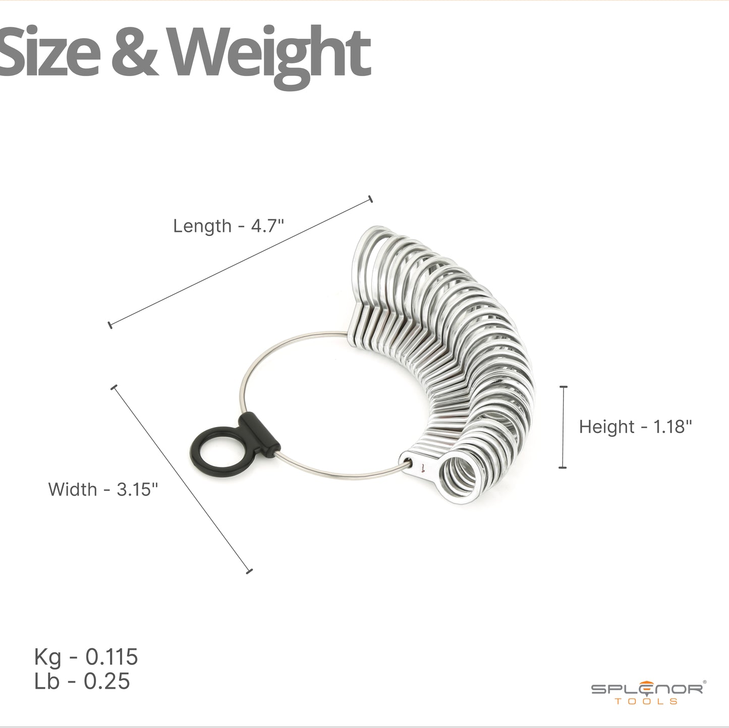 Finger Sizer US 1-15