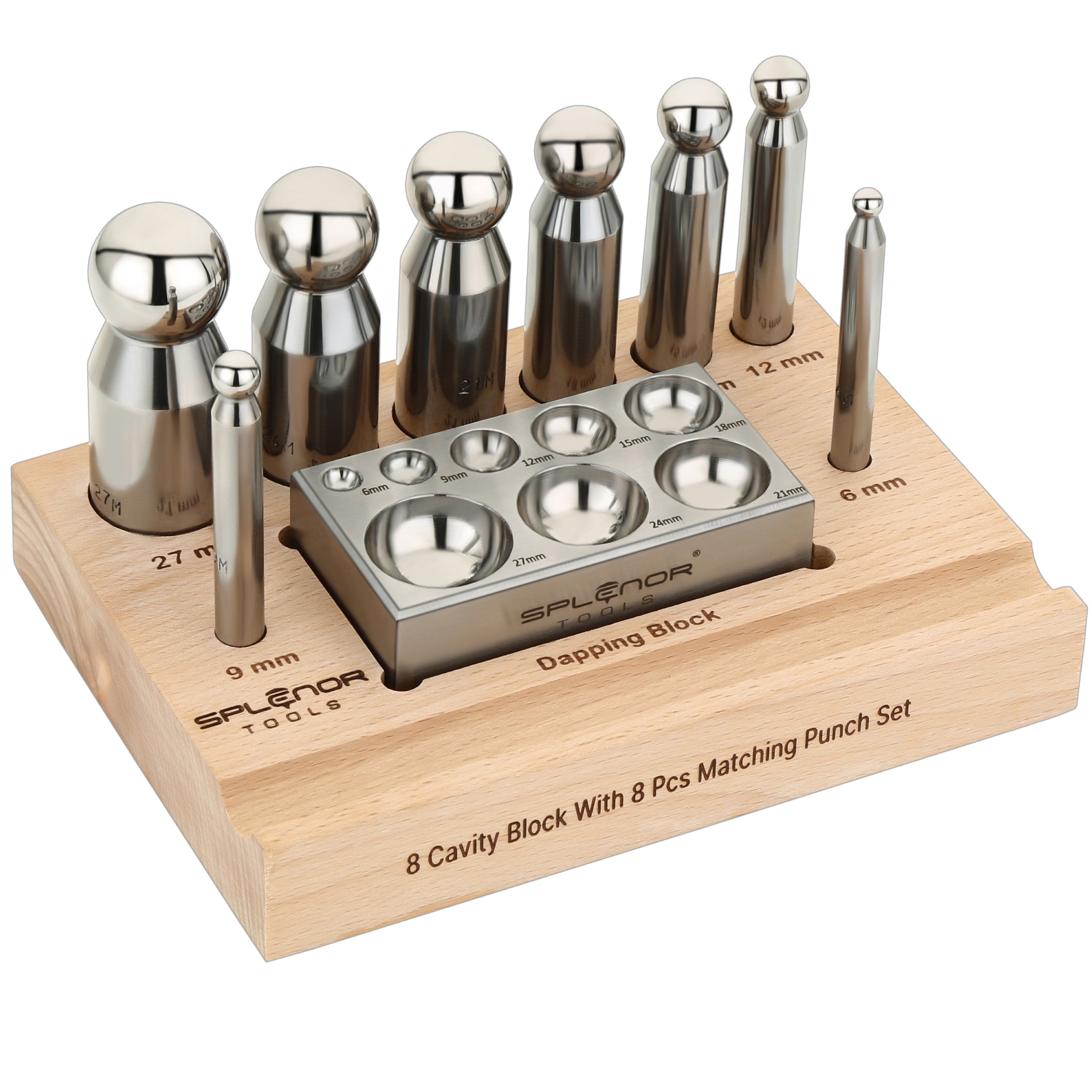 Dapping Professional Dapping Tools – Jewelry Metal Forming Sets – Splenor tools