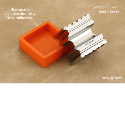 2.5" Swage Block – Hardened Metal Forming & Jewelry Making Tool