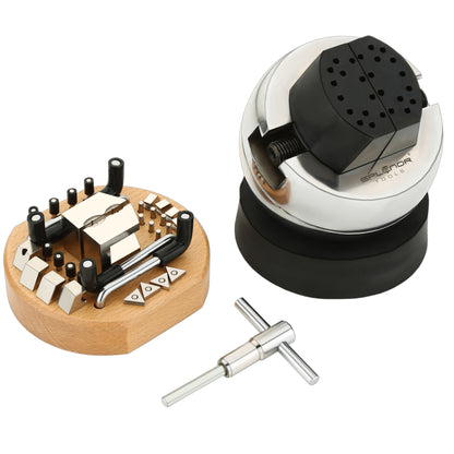 Professional engraving block assembly tool for precision jewelry work