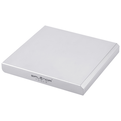 professional 6 inch square bench block for metal forming tools.