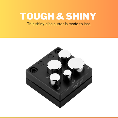 5 round punch disc cutter set for jewelry making tools