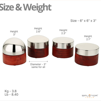 professional 4 piece anvil set for metal forming and shaping.