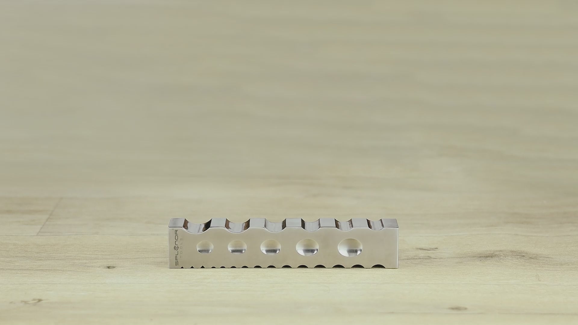 8 multi purpose forming block for jewelry making with various shaping grooves