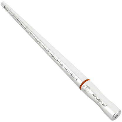 stainless steel un-grooved ring mandrel US sizes 0 to 16 UK A to 6 for jewelry forming